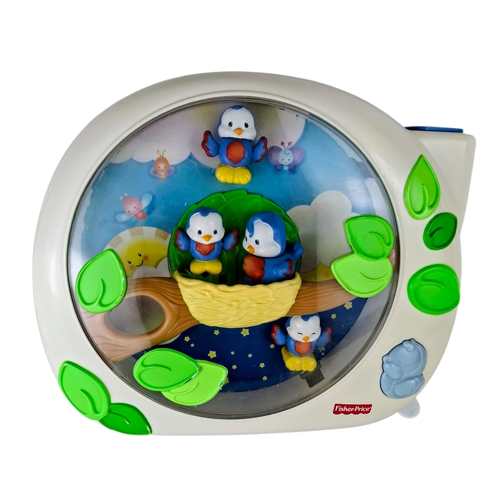 2004 Fisher Price FLUTTERBYE Dreams LULLABY BIRDIES Soother Vintage